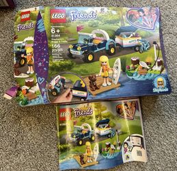 Stephanie’s Buggy & Trailer Legos