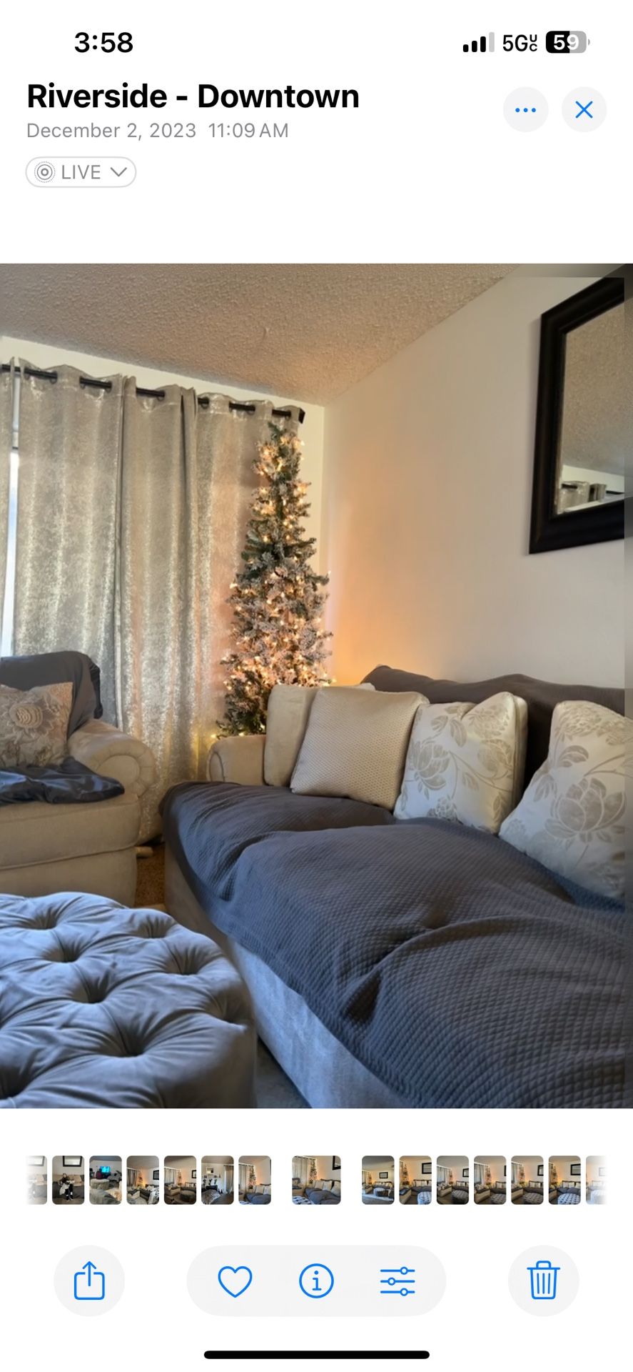 Couch And Oversized Chair