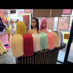 Human hair wigs