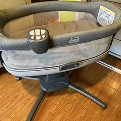 Chicco Close to You SE Bedside Bassinet, Charcoal
