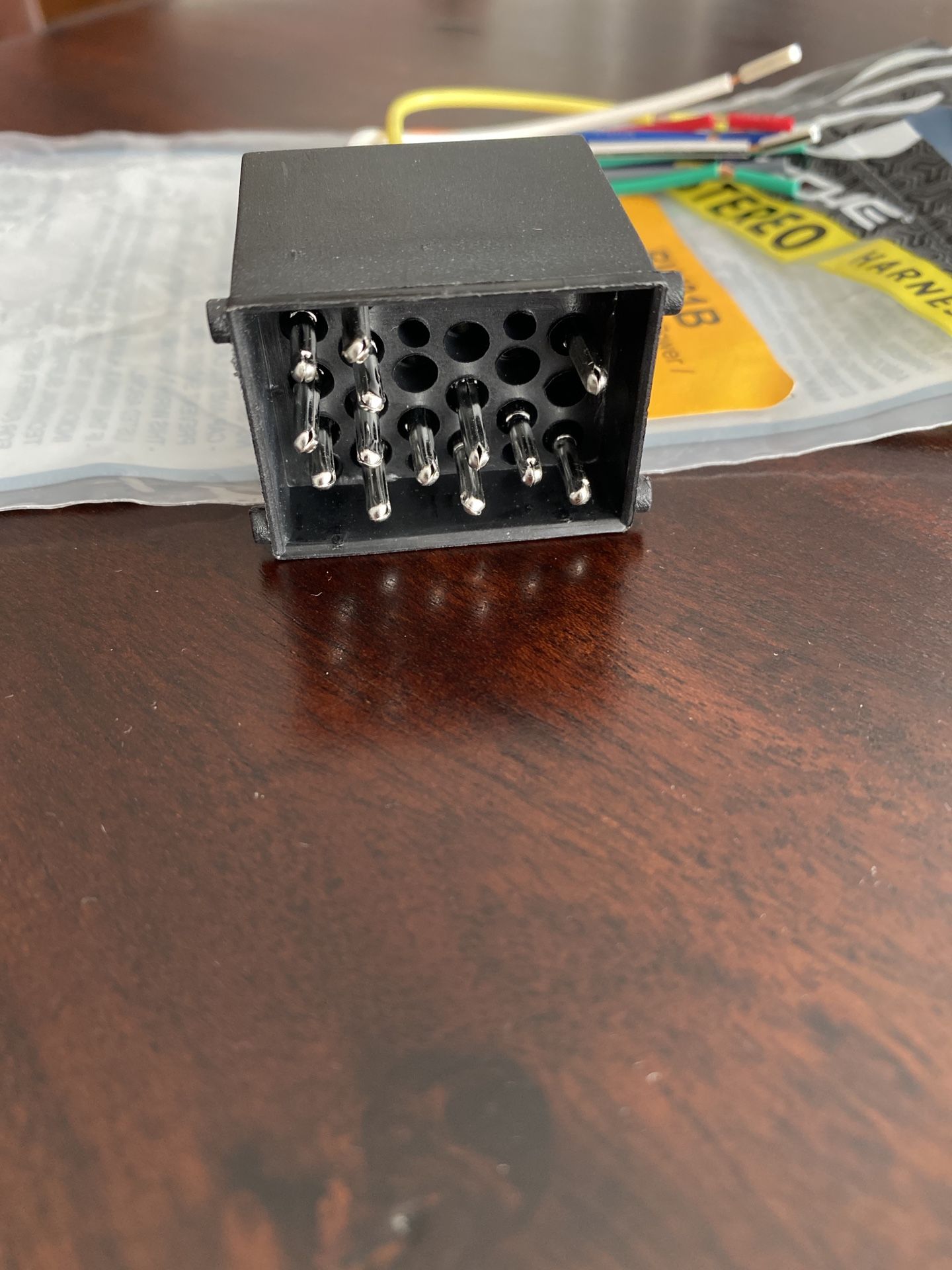 1990-05 BMW aftermarket radio harness adapter