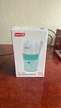 Dash mini ice cream maker