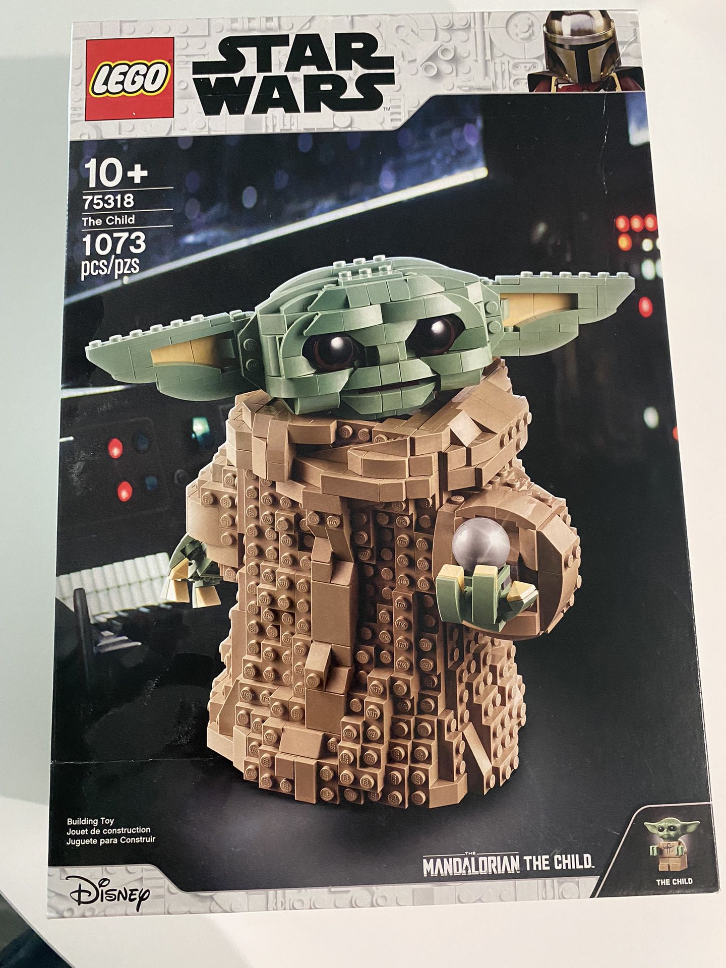 LEGO Star Wars: The Mandalorian Series The Child 75318 - Baby Yoda Grogu Figure, Building Toy. New!