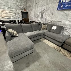 Sectional Sofa With Pillows Brand New.$49 down same day delivery available 
