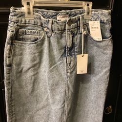 Good American Denim Skirt 