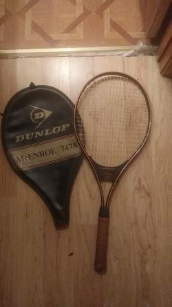 Pro dunlop mcenroe tennis racket