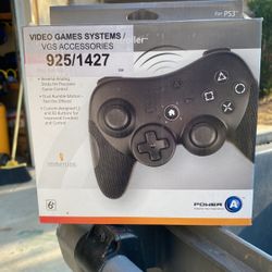 Power A PS3 Six axis Wireless Game Controller