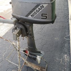 92 Nissan 5 Hp Outboard