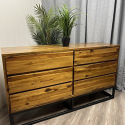 West Elm 6 Drawers Dresser - Real Wood
