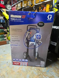 GRACO MAGNUMT X
TRUEAIRLESS
PAINT AND STAIN SPRAYER