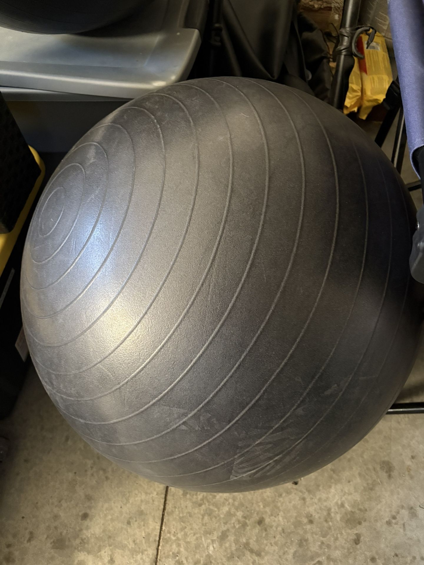 Two exercise balls