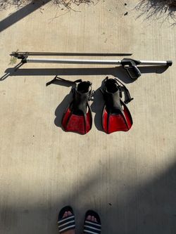 Extremely Rare Fishing Gear - Vintage 1970’s Voit Swimaster Magnum Speargun ( Factory  Sawed’Off Version) Bundle