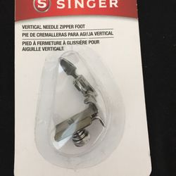 Singer  Sewing Machine Vertical Needle Zipper Foot 
