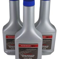 Honda 08206-9002PE Power Steering Fluid Pack of 3