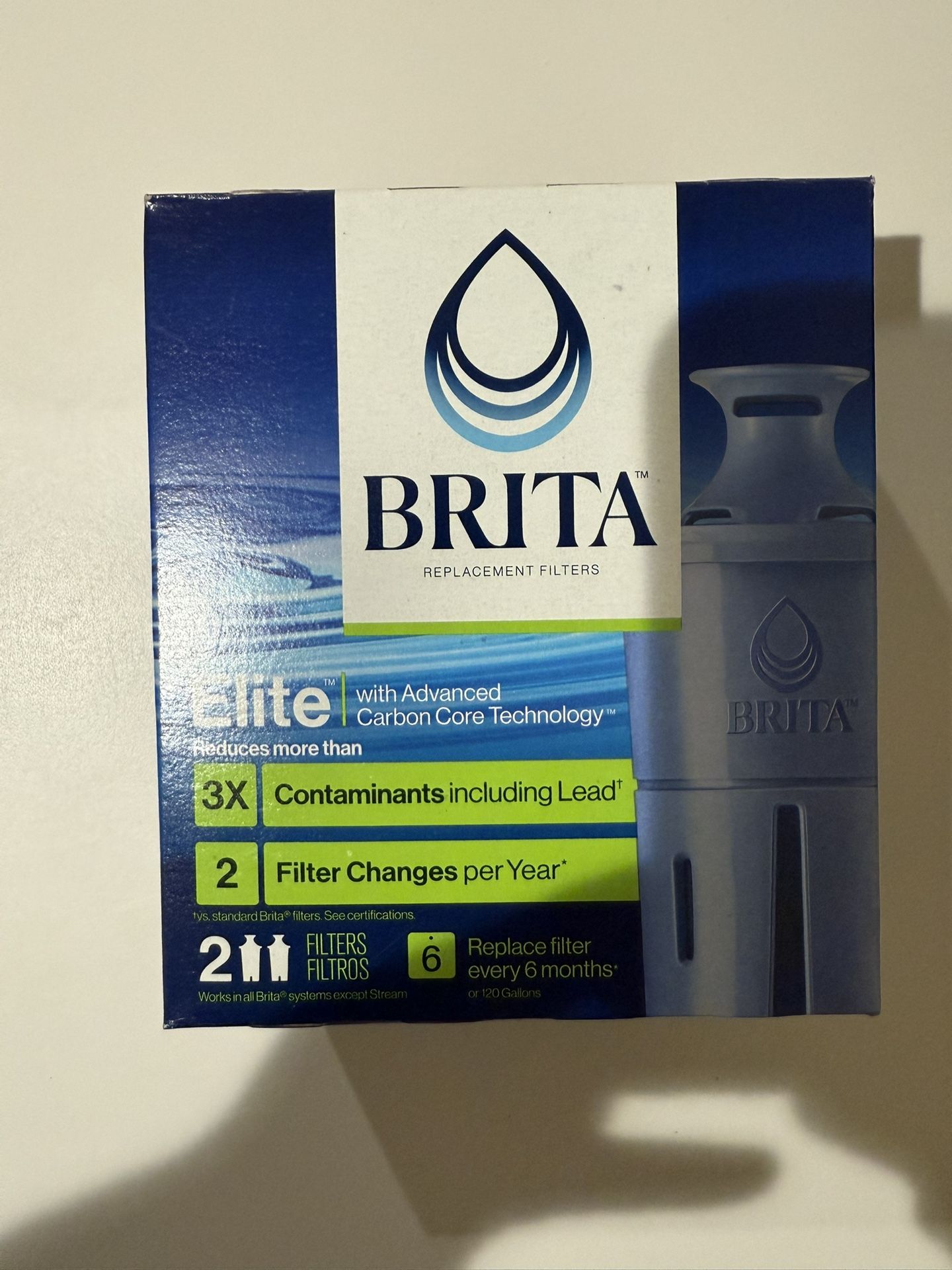 Brita Elite Two Pack Filters