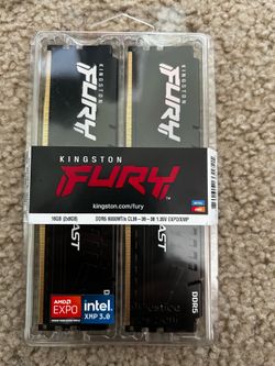 DDR5 16GB RAM KINGSTON FURY 2x8