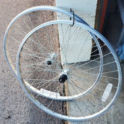 Bike Wheelset - 26"x1.5" Rim - 36 Spoke - Excellent Condition 