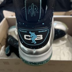 Barkley Posite Max     Metallic Silver /  Gamma Blue 