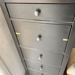 Black dresser