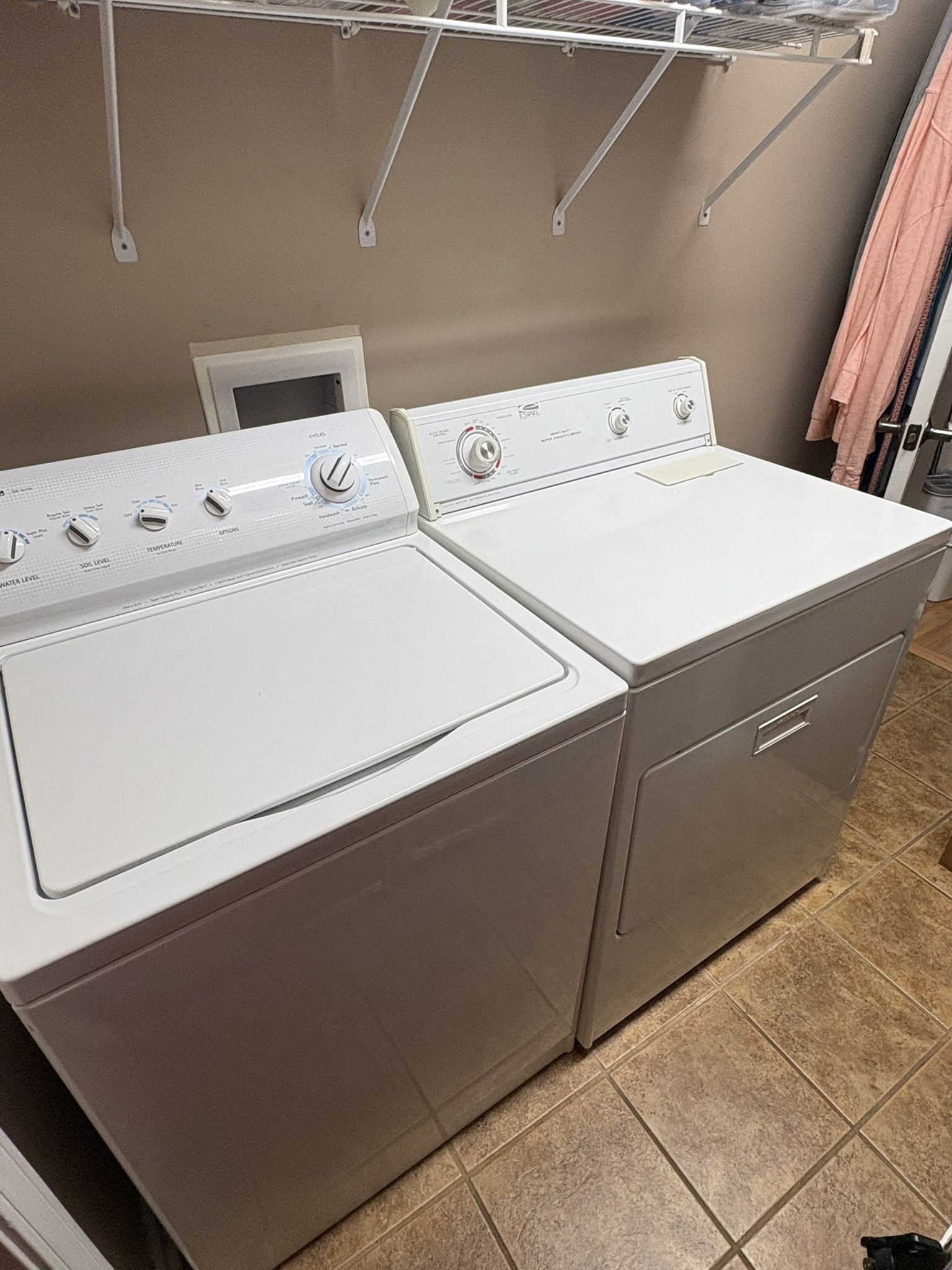 Washer And Dryer