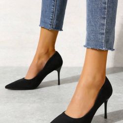 Black Stiletto Heels