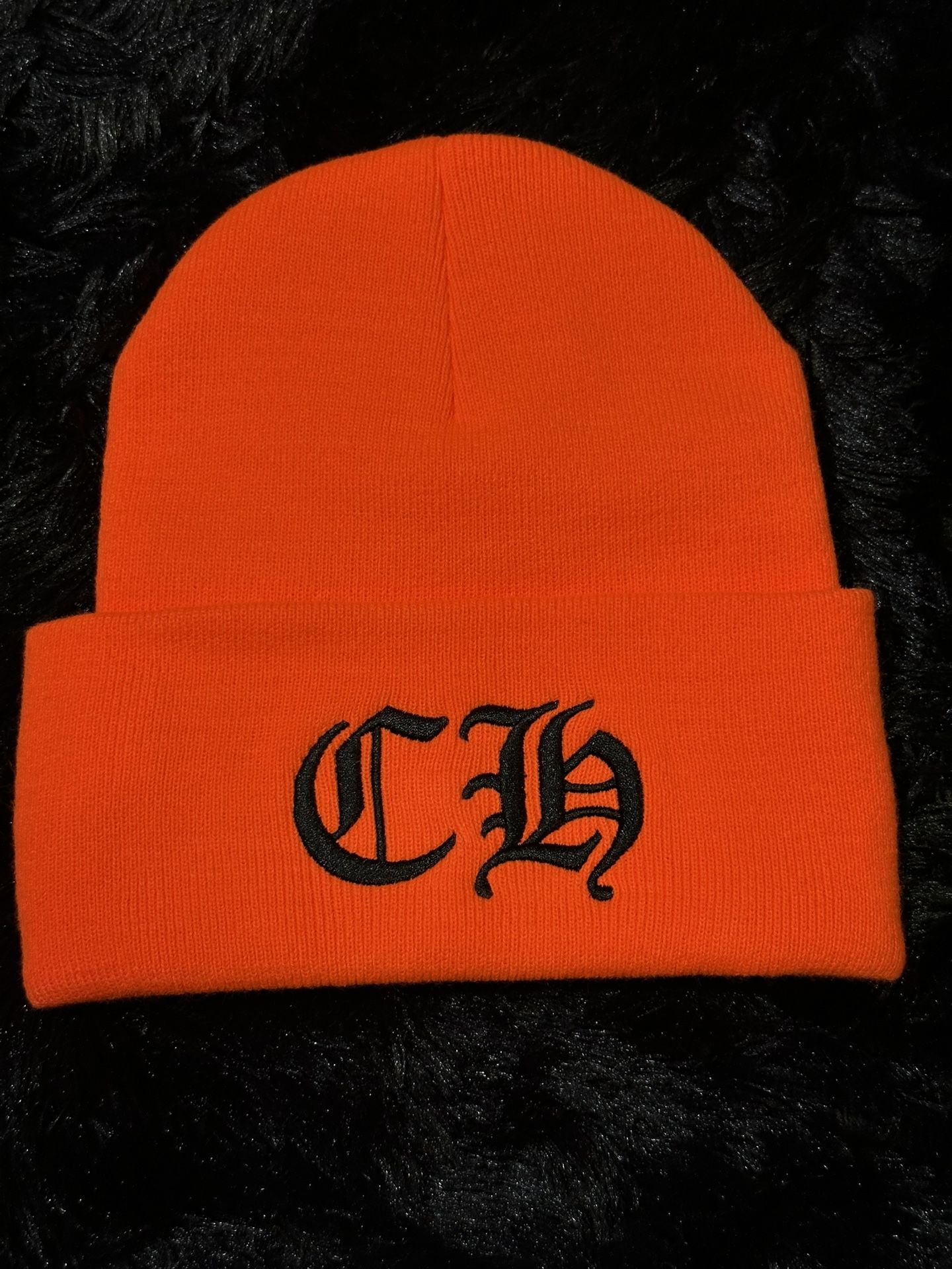 Brand New chrome heart beanie