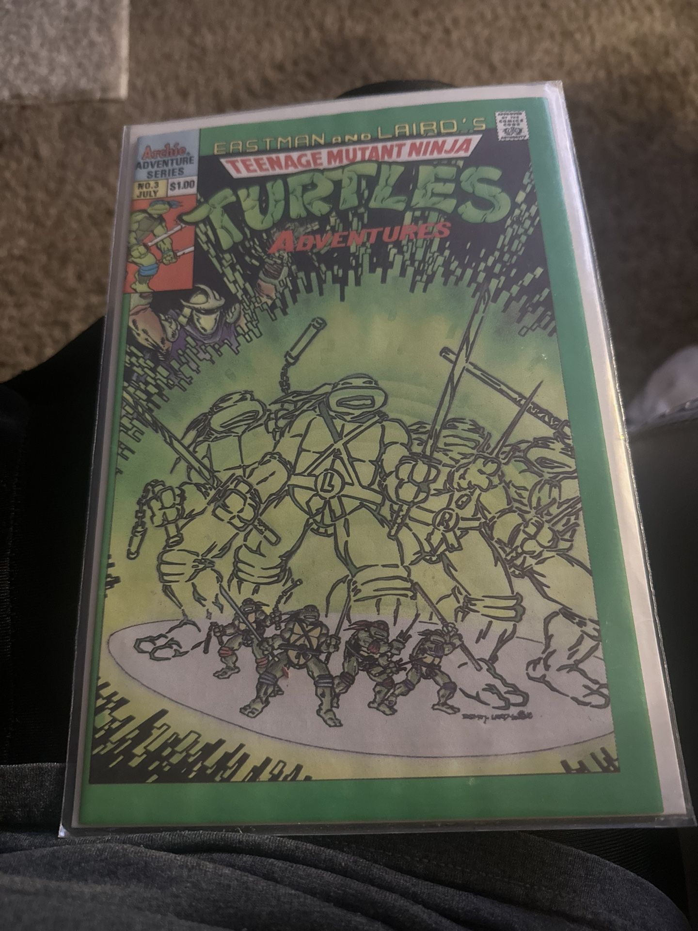 Old Ninja Turtle Comics , Some Of The First Ones
