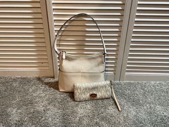 Kate Spade Shoulder Bag with MK Wristlet