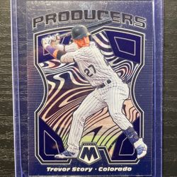 Panini Producers #4 Trevor Story Baseball Card