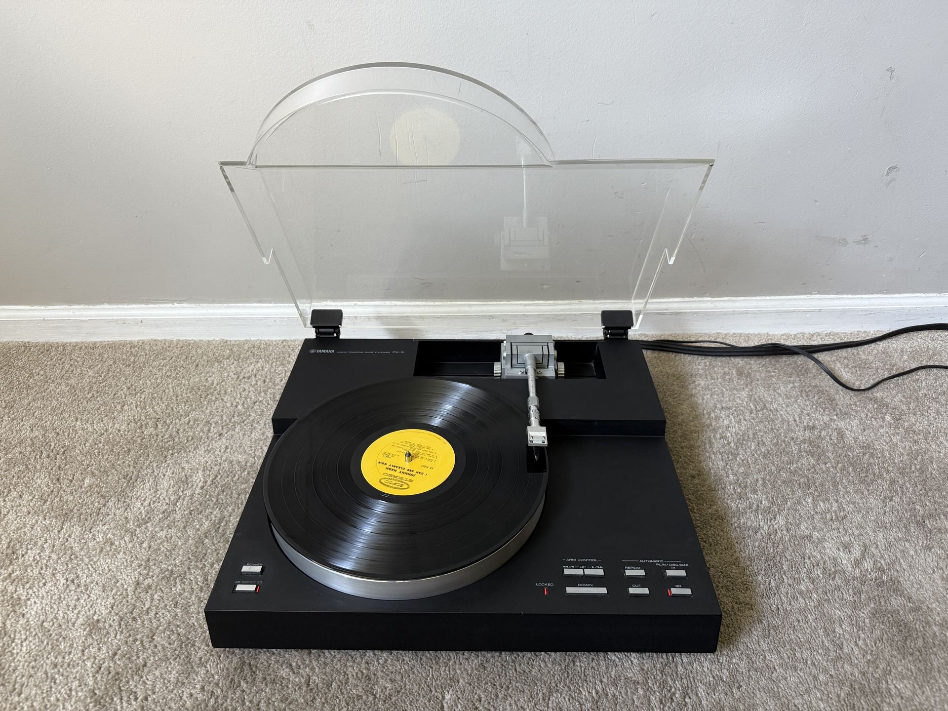 Yamaha PX-3 Direct Drive Linear Tracking Record Player Turntable