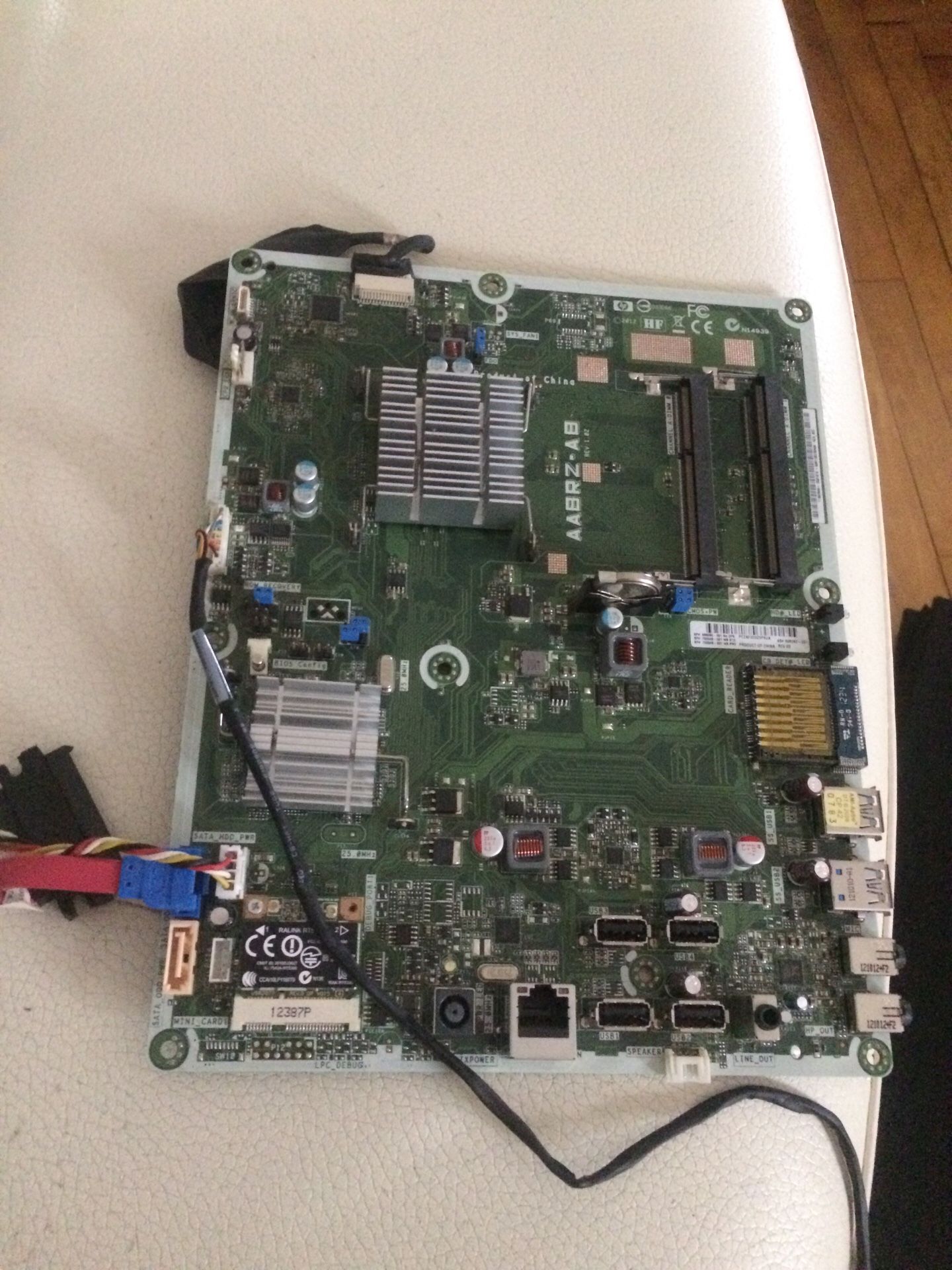 Hp all in one 20 inch motherboard