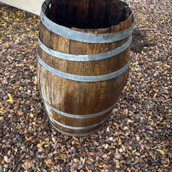 Napa Valley Wine Barrel  Very Worn