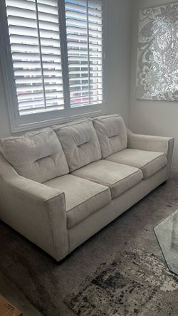 Ashley Cream Sofa Set