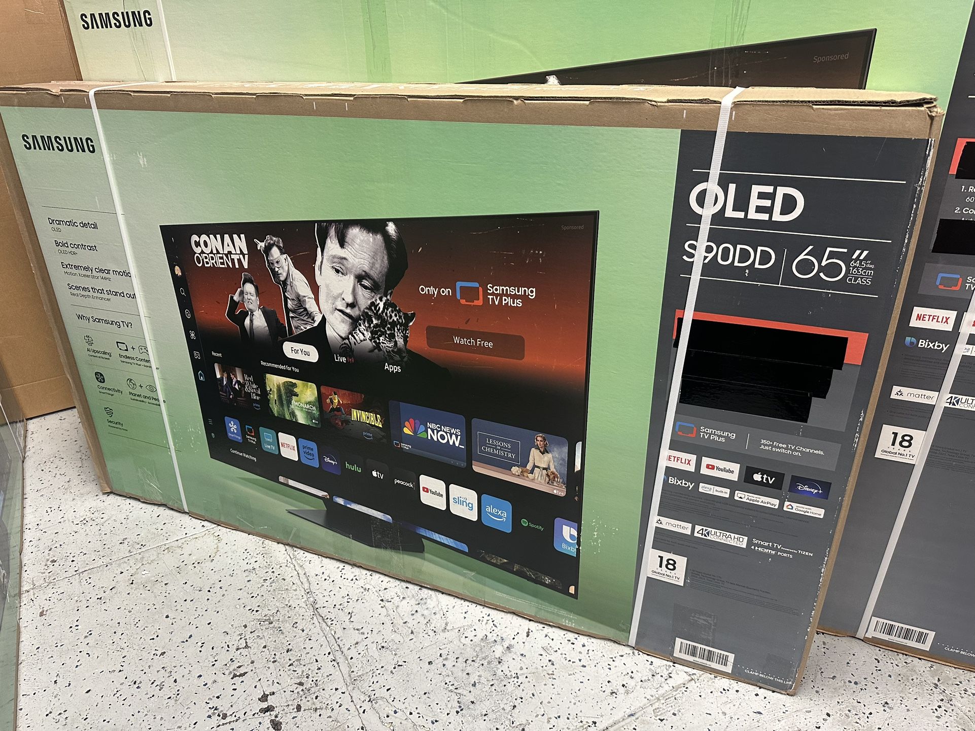 65” Samsung OLED S90D 4K UHD Smart Tv
