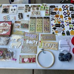 Scrapbook, Stamps, craft Supplies