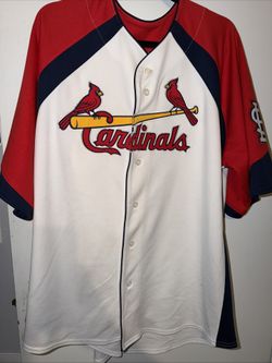 Majestic Authentic Collection St Louis Cardinals Red Jersey Men's Size 2XL