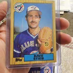Dave Stieb Toronto Blue Jays Baseball Cards 