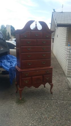 Highboy dresser