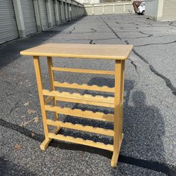 Wood Wine Rack