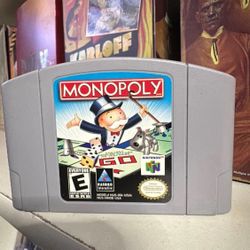 Monopoly Nintendo 64 1997 N64 Cartridge Only