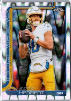 2025 Topps Chrome Justin Herbert #158