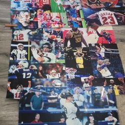 Picture Posters LeBron Jorrdan Taylor Swift, Mahomes, Brandy And More..