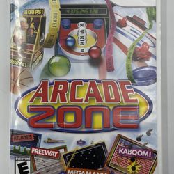 Arcade Zone Nintendo Wii 2009 Complete Manual CIB Tested Video Game