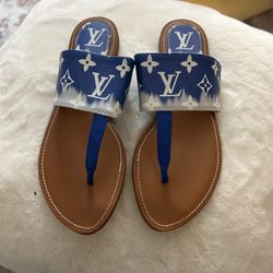 Louis Vuton Flip Flops Size 7.5 