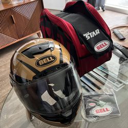 Bell Race Star Motorcycle Helmet M Size
