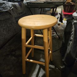 Wooden Bar Stool 