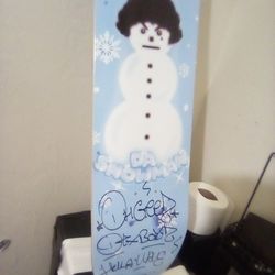 Easy The Snowman Skateboard Light Is New Signed By Ohgeed From Shoreline Mafia  