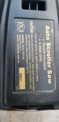 CRAFTSMAN AUTO SCROLLER SAW MADE IN USA