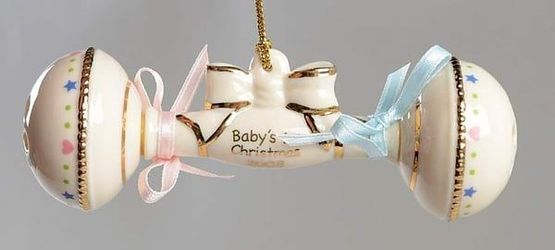 Baby's First Christmas-Rattle
by Lenox 2008