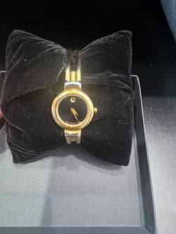 ORIGINAL RARE 2 TONE LADYS MOVADO